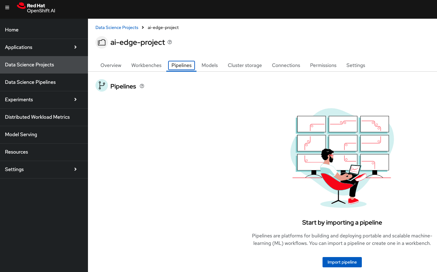 Pipelines Server ready