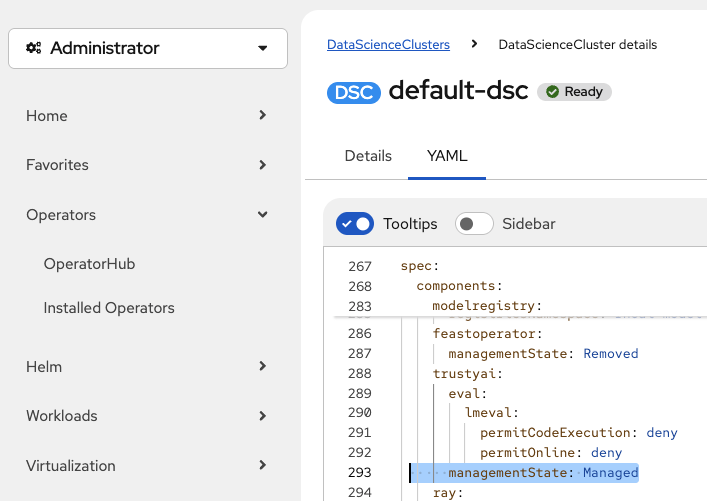 TrsutyAI configuration